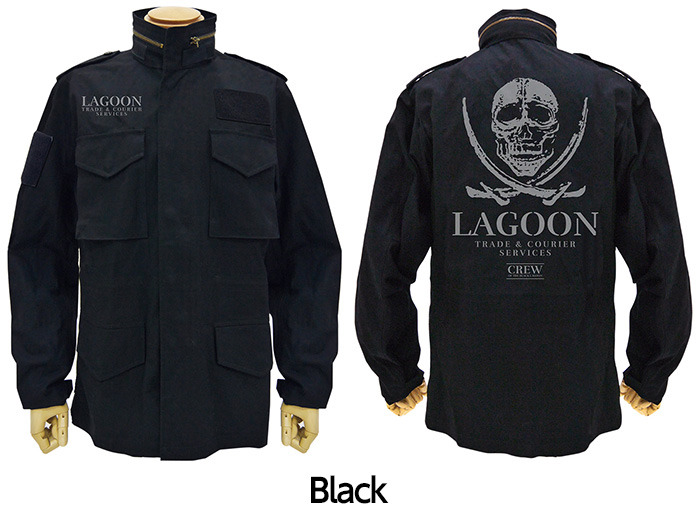 ラグーン商会 M-65ジャケット ブラック